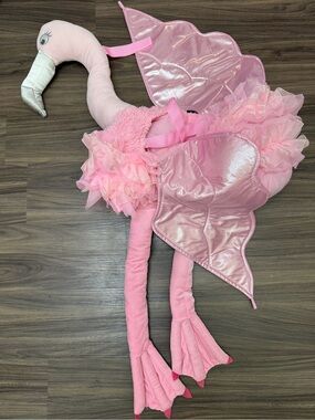 Pink flamingo cute costume holiday Halloween one size